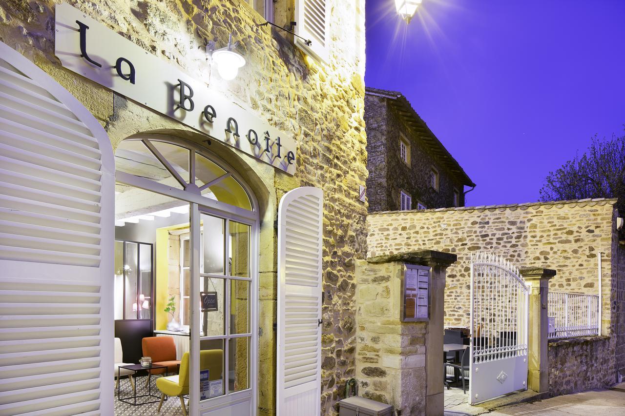Logis Hotel La Benoite Salles-Arbuissonnas-en-Beaujolais エクステリア 写真